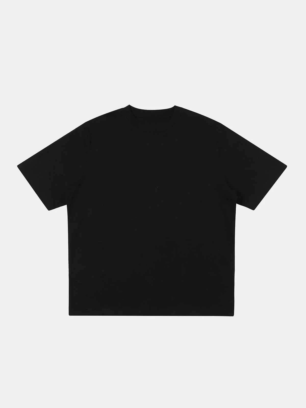 RELAXED BOXY FIT 'BLACK' T-SHIRT