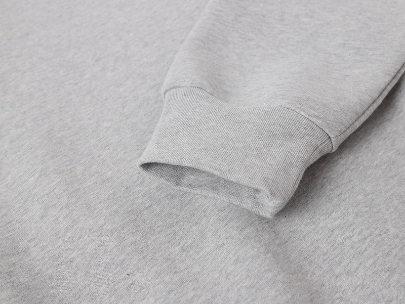 BOXY CROPPED FIT 'GRAY' HOODIE