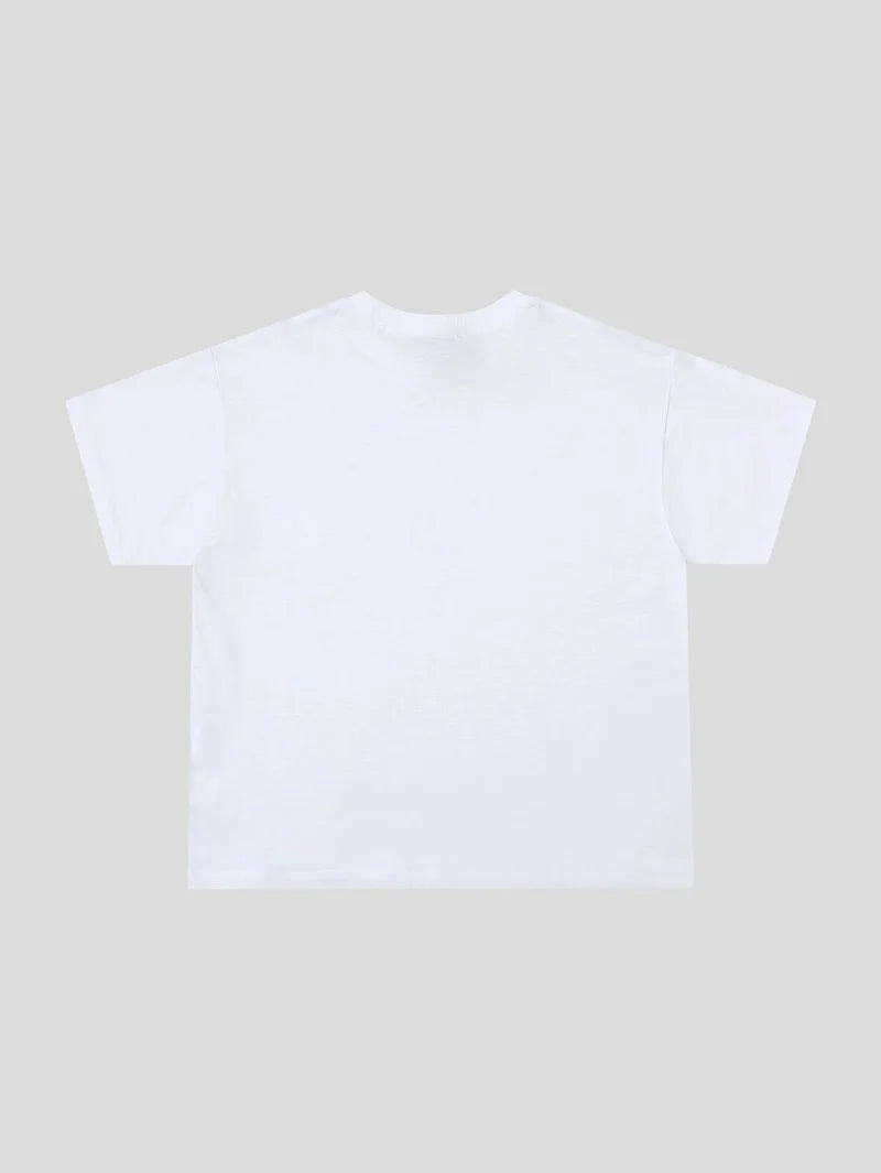 RELAXED BOXY FIT 'WHITE' T-SHIRT